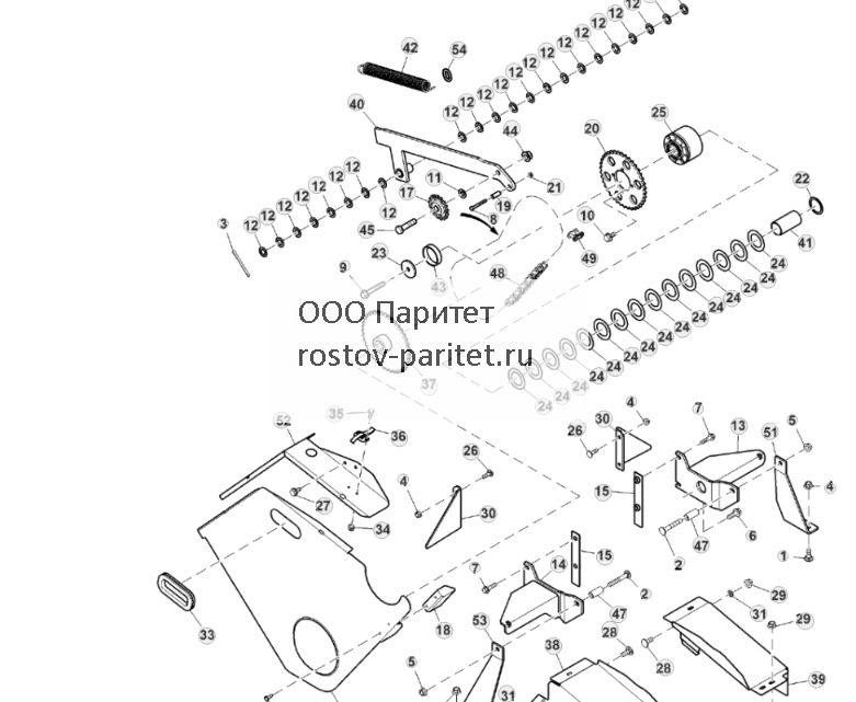 Рама подборщика  сталкиватели, подборщик MegaWide™ Plus (22) - ST898510 76.jpg